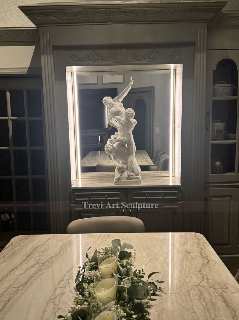 marble Abduction of a Sabine Woman Statue feedback