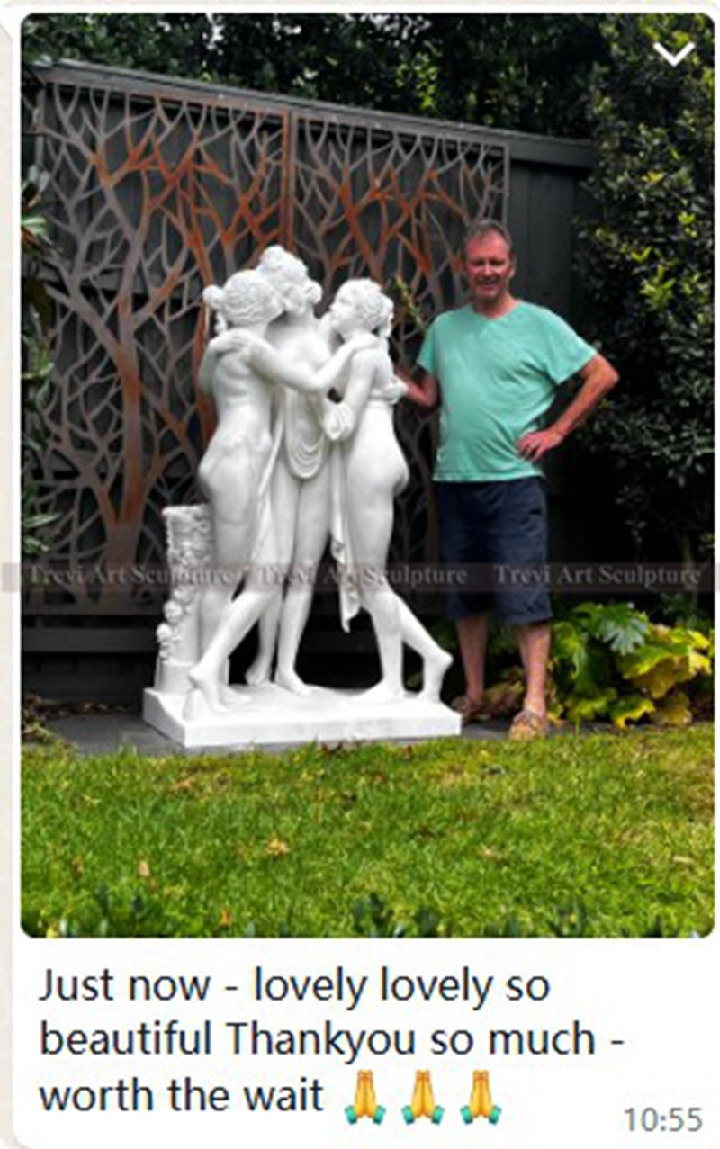 Marble the three graces statue feedback