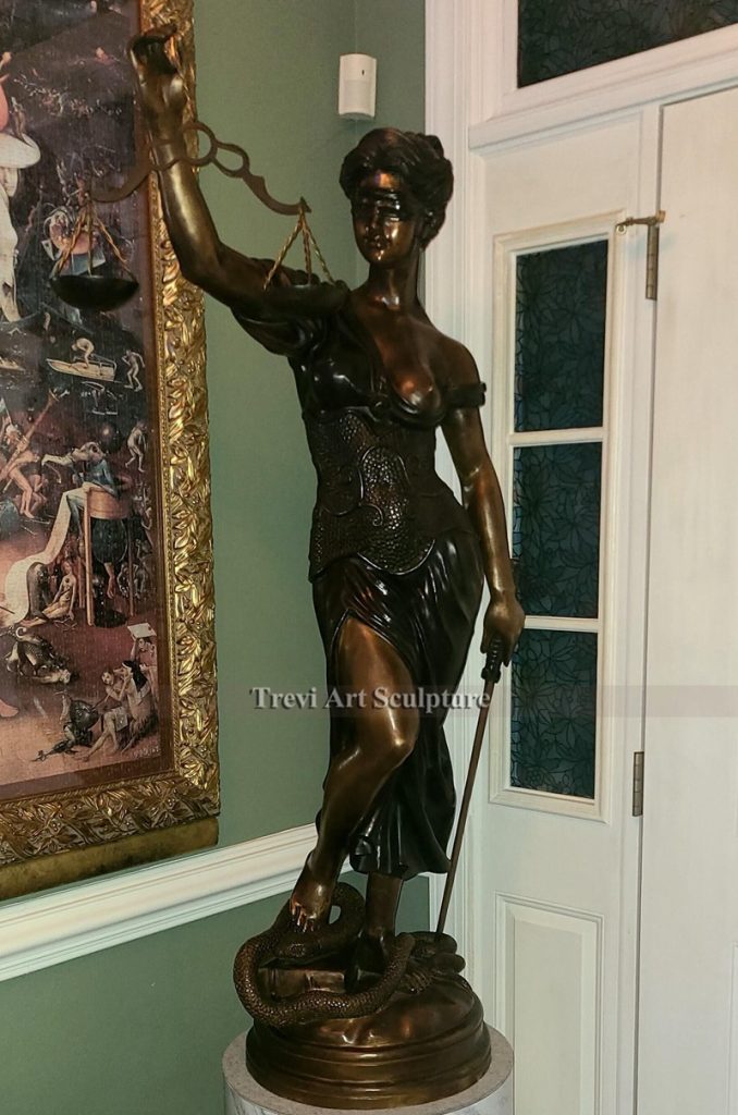 Blind Lady Justice Statue feedback