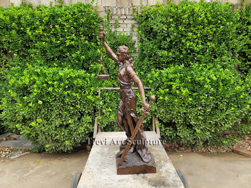 Bronze Lady Justice Statues