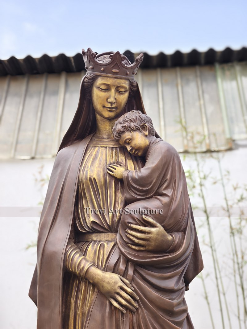 Our Lady Of Perpetual Help Statue details