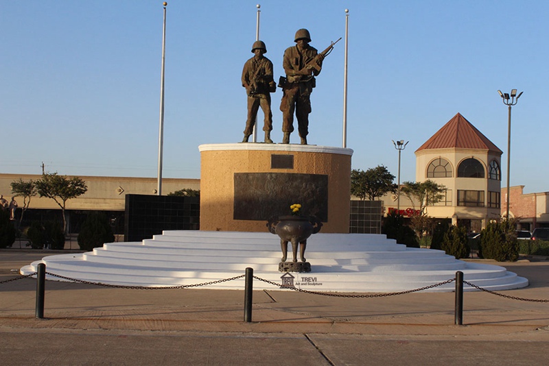 Vietnam War Memorial Statue Houston, Texas