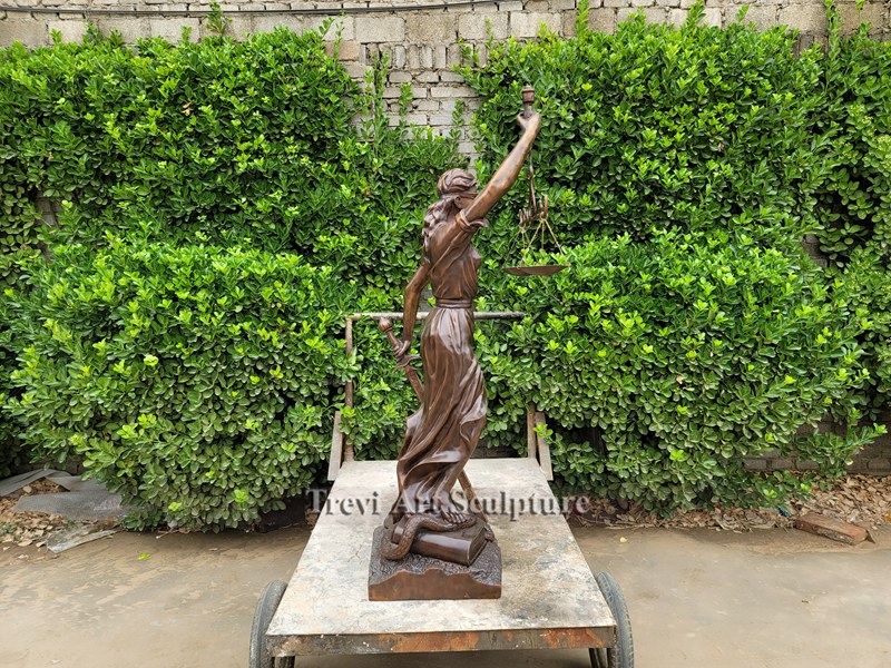 life size Bronze Lady Justice Statue