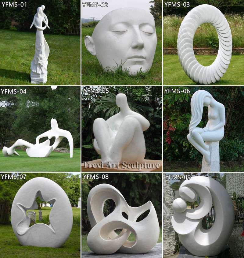 more Marble Abstract Statues