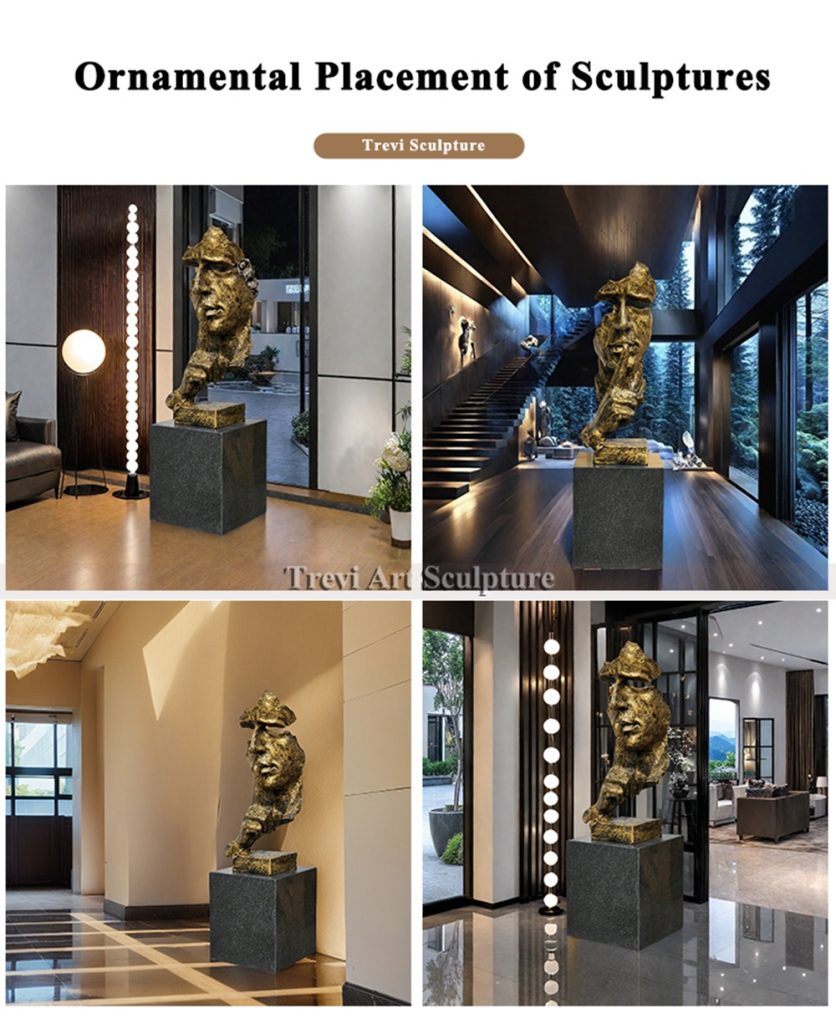 Ornamental Placement of Sculptures