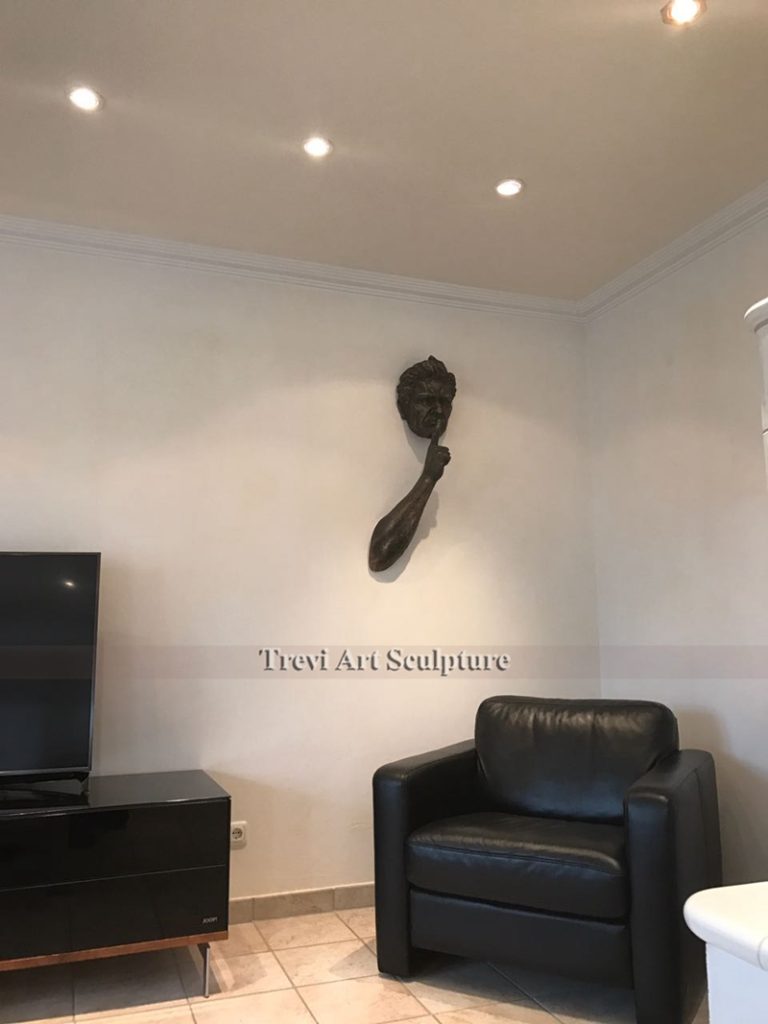 Silence is Golden wall statue feedback