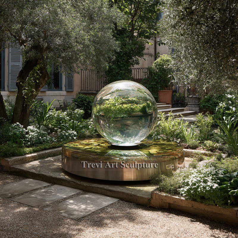 ball fountain for garden