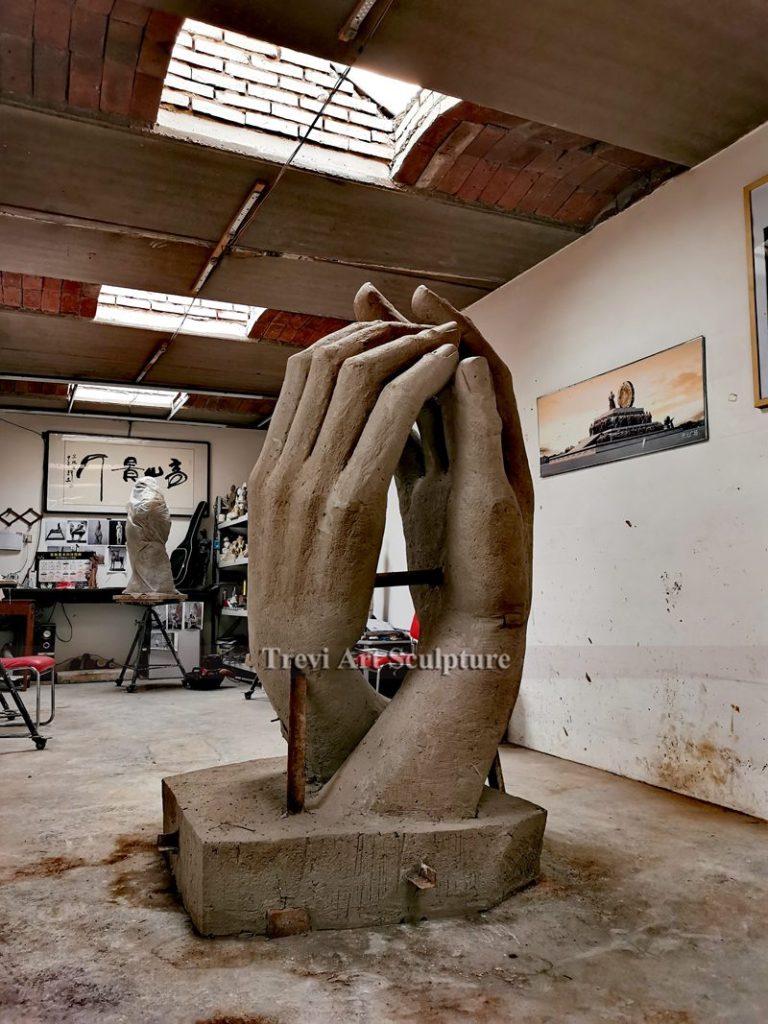 Hand Sculpture clay model