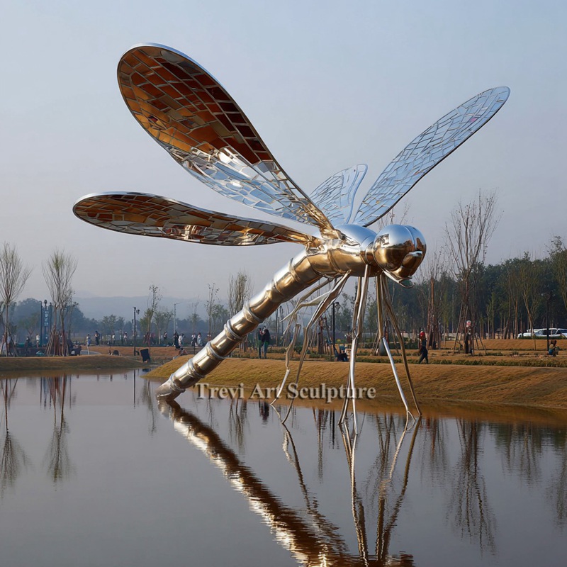 large size Dragonfly Sculpture