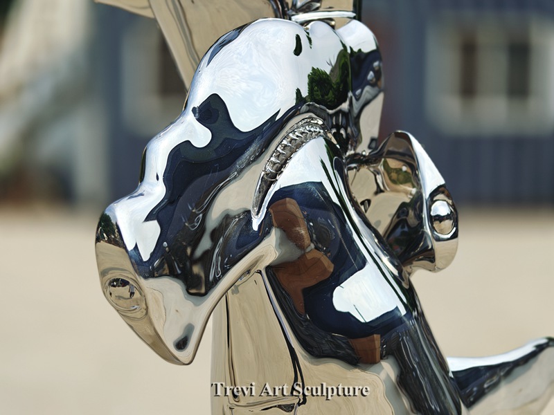 Hammerhead Shark Sculpture detail