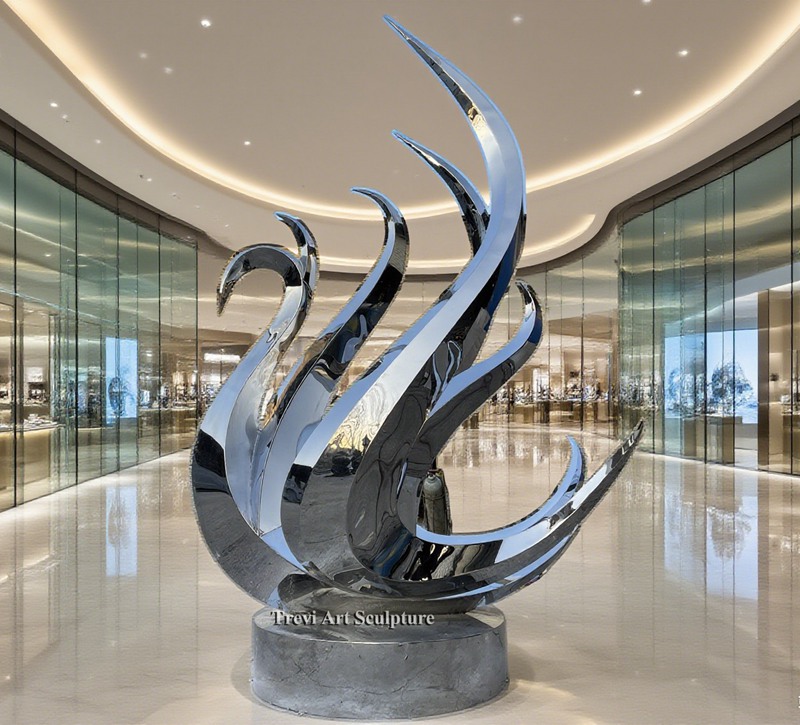 swan statue