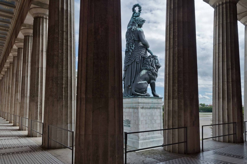 famous bavaria statue
