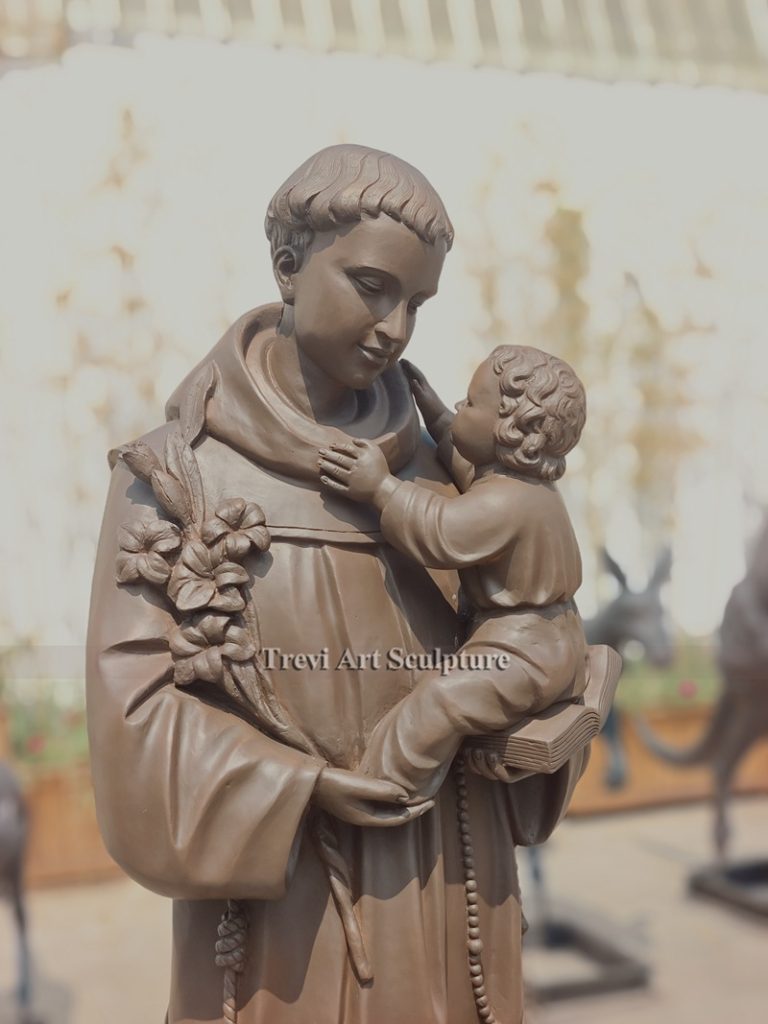 st anthony statue detail