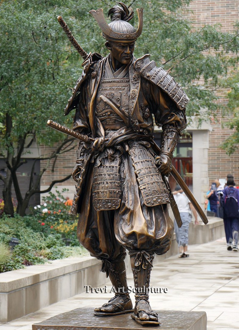 Japanese Samurai Statue
