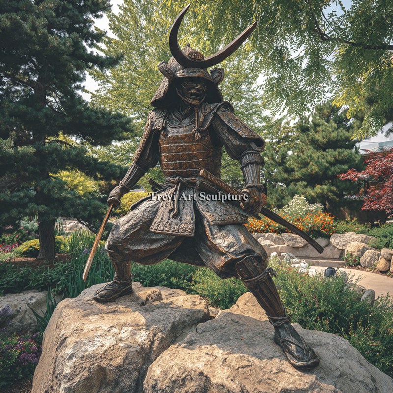 Samurai warrior Statue