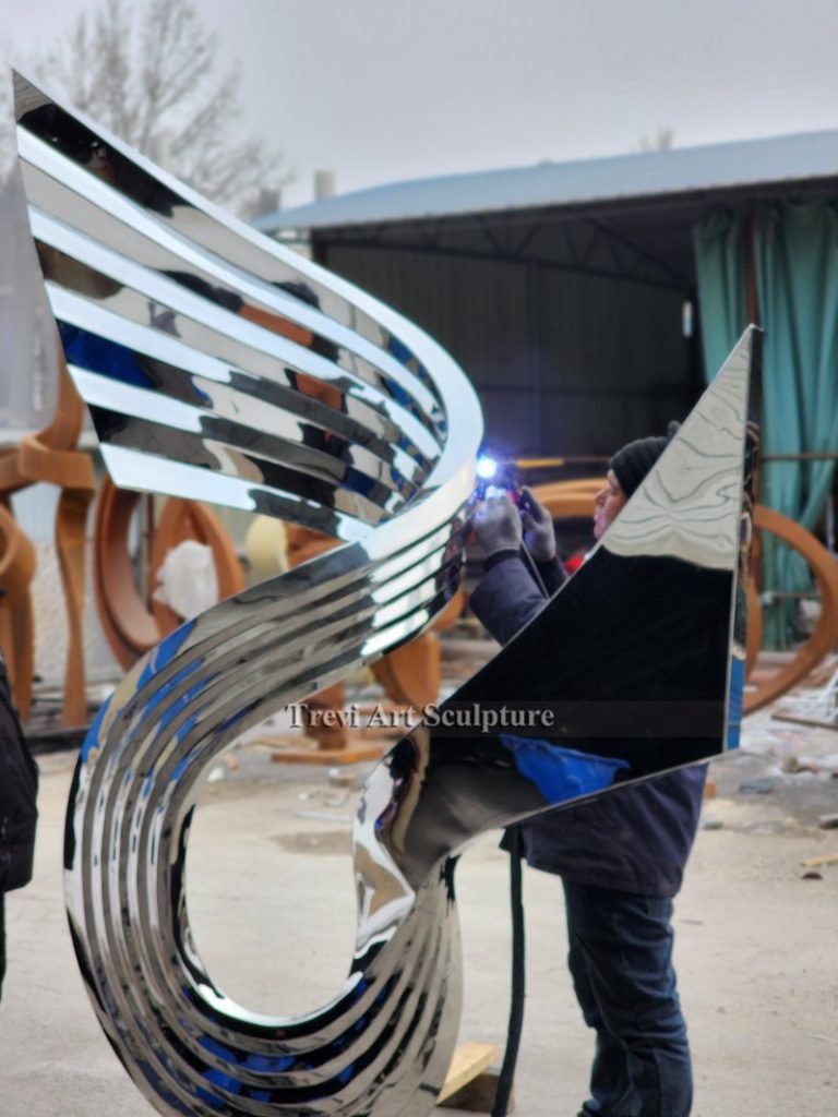 ribbon sculpture process