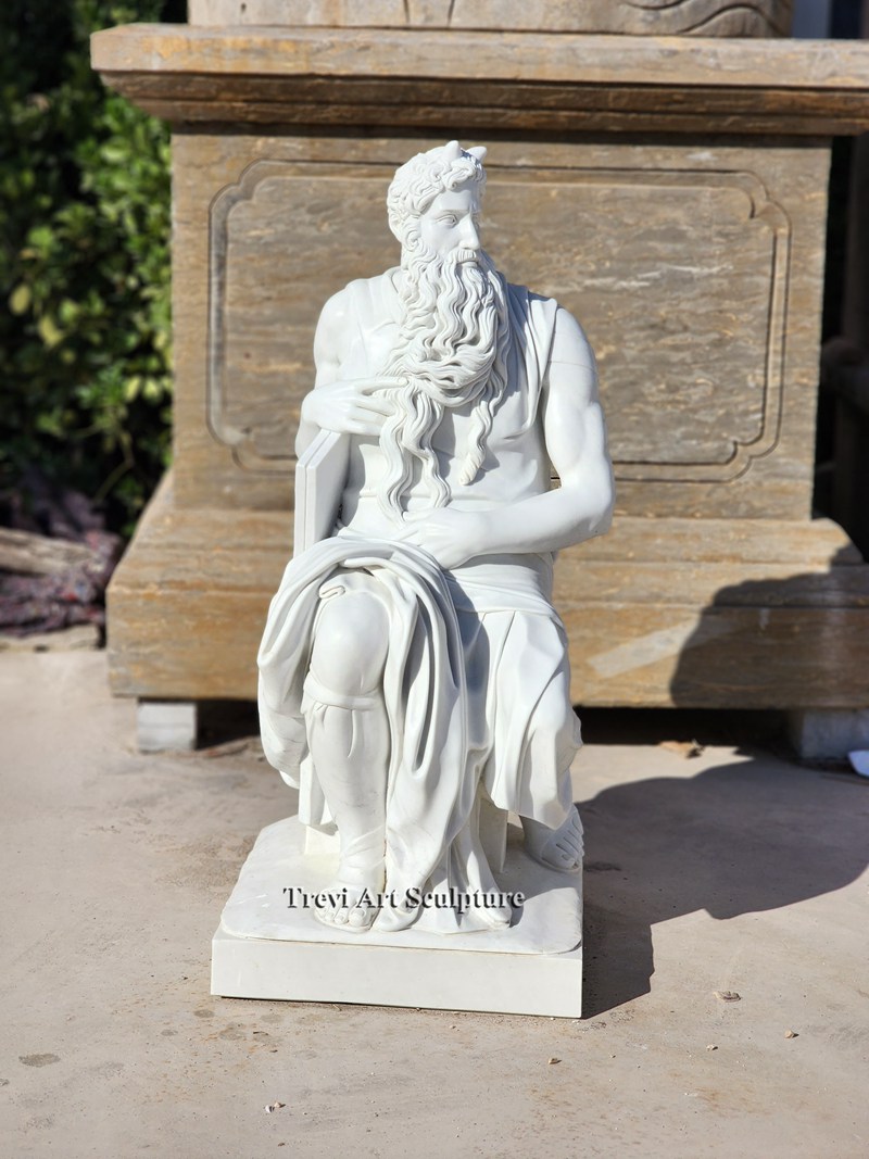 Michelangelo marble moses