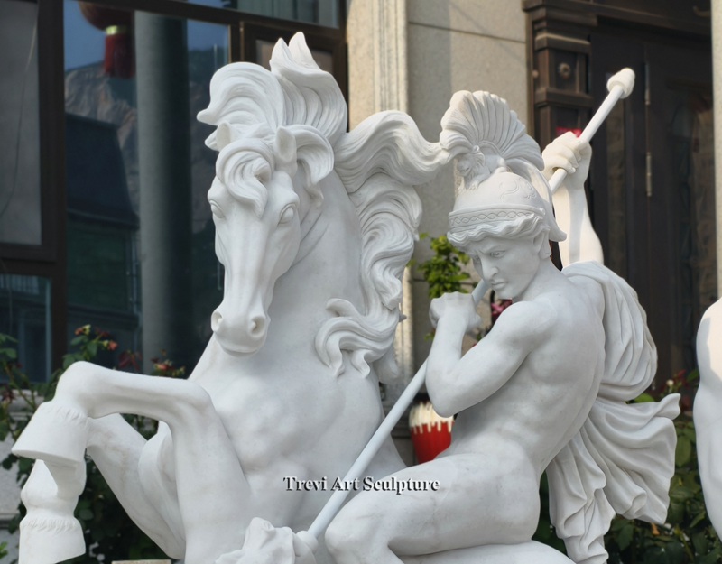st george and the dragon statue