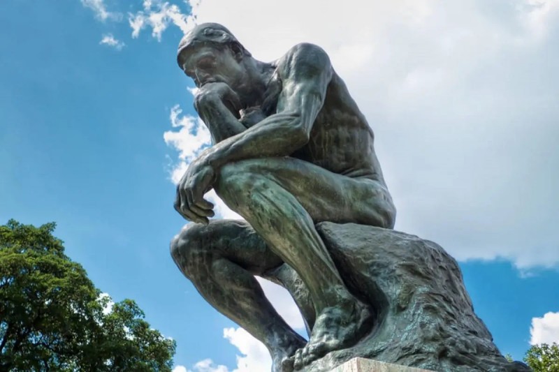 Le Penseur (1904) in the Musée Rodin in Paris