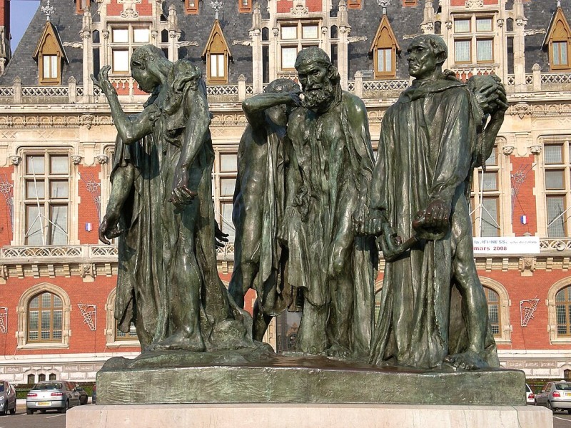 Statue_bourgeois_calais_rodin