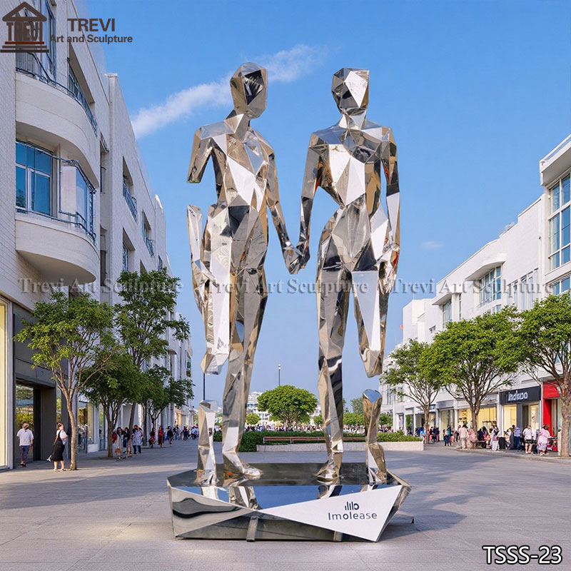 broken but together metal sculpture