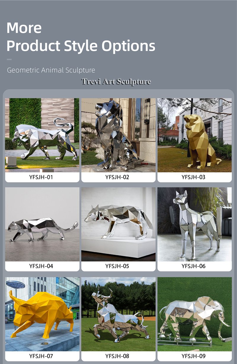 more Large geometric animal