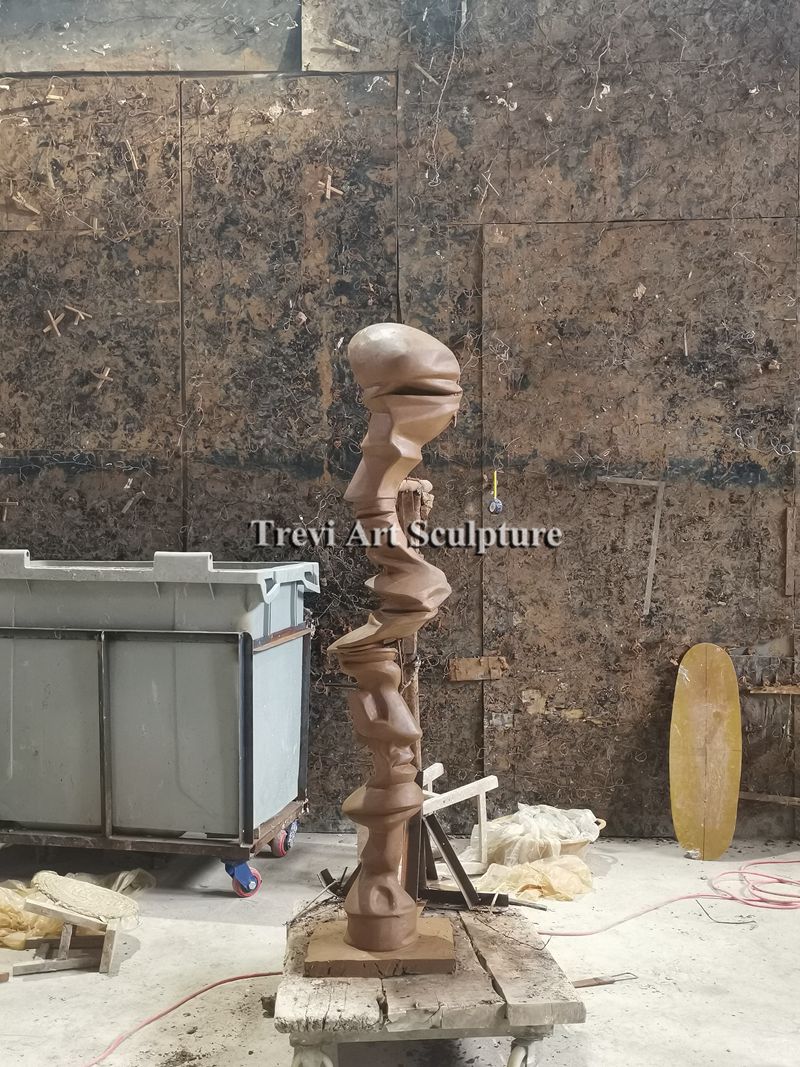 Bronze Tornado Sculpture Tony Cragg Sculpture Replica clay model