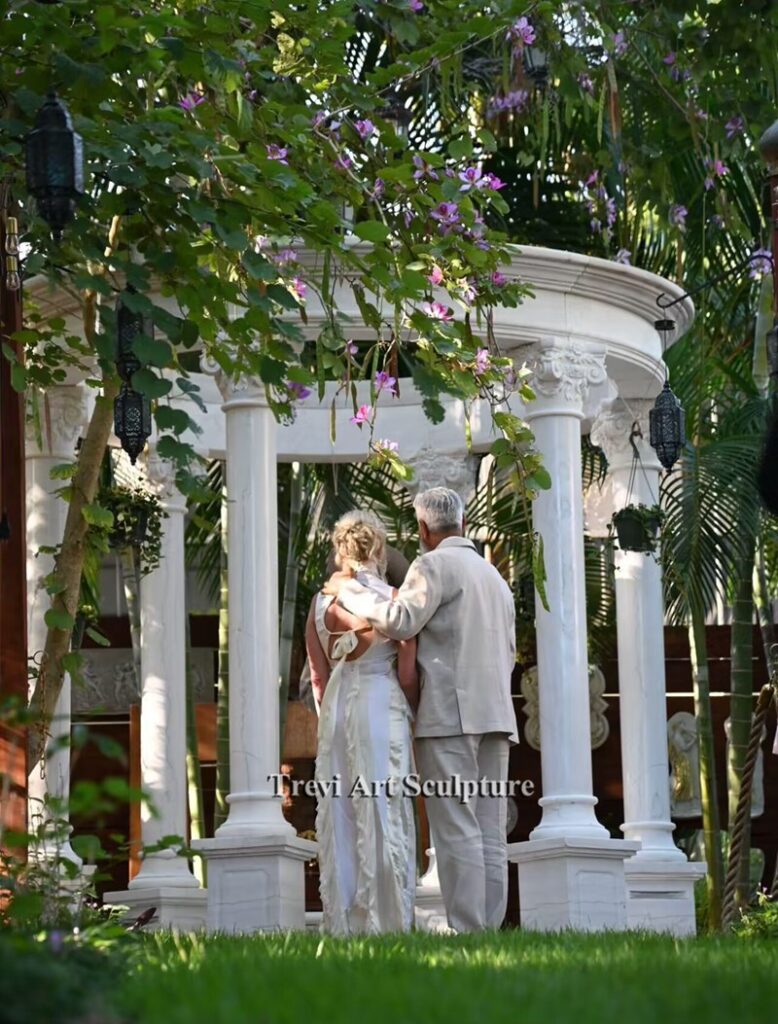 Marble Gazebo Feedback from a Belgian Client