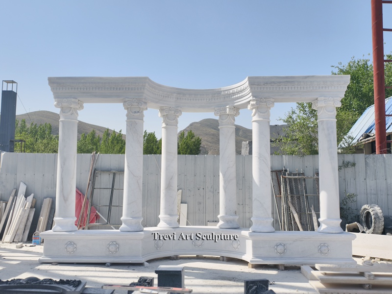 marble wedding stage