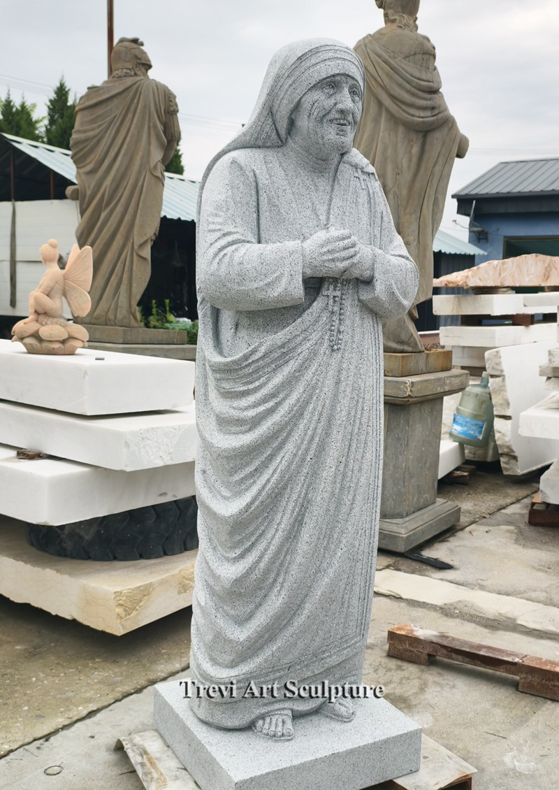 granite St. Teresa of Calcutta Statue