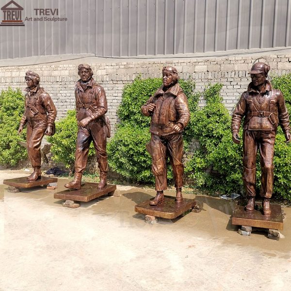 Tuskegee Bronze Airmen Statue